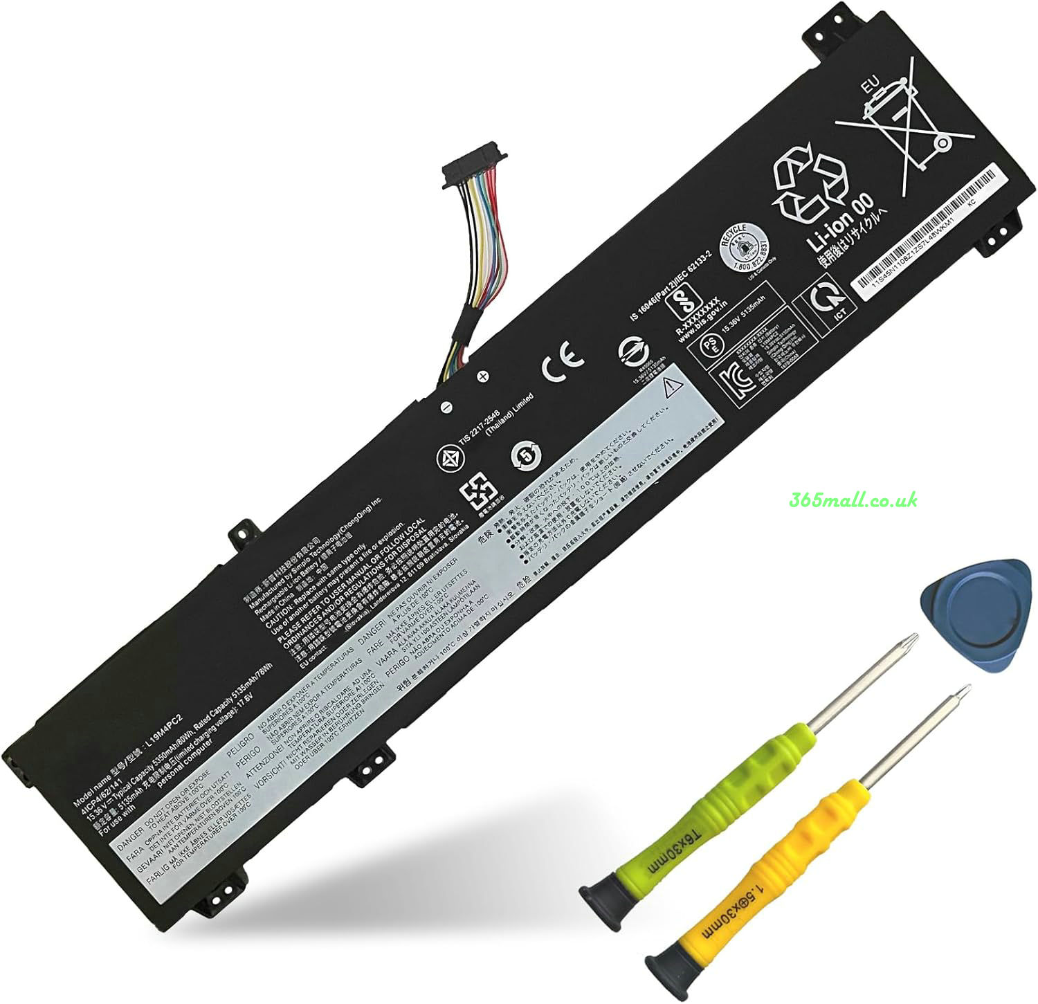 Li-ion Battery for Lenovo Legion 7 15IMH05 81YT005AMH.  