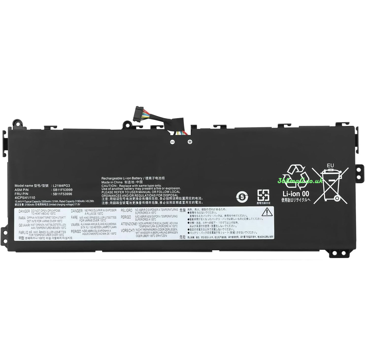 Li-ion Battery for Lenovo SB11F54002  