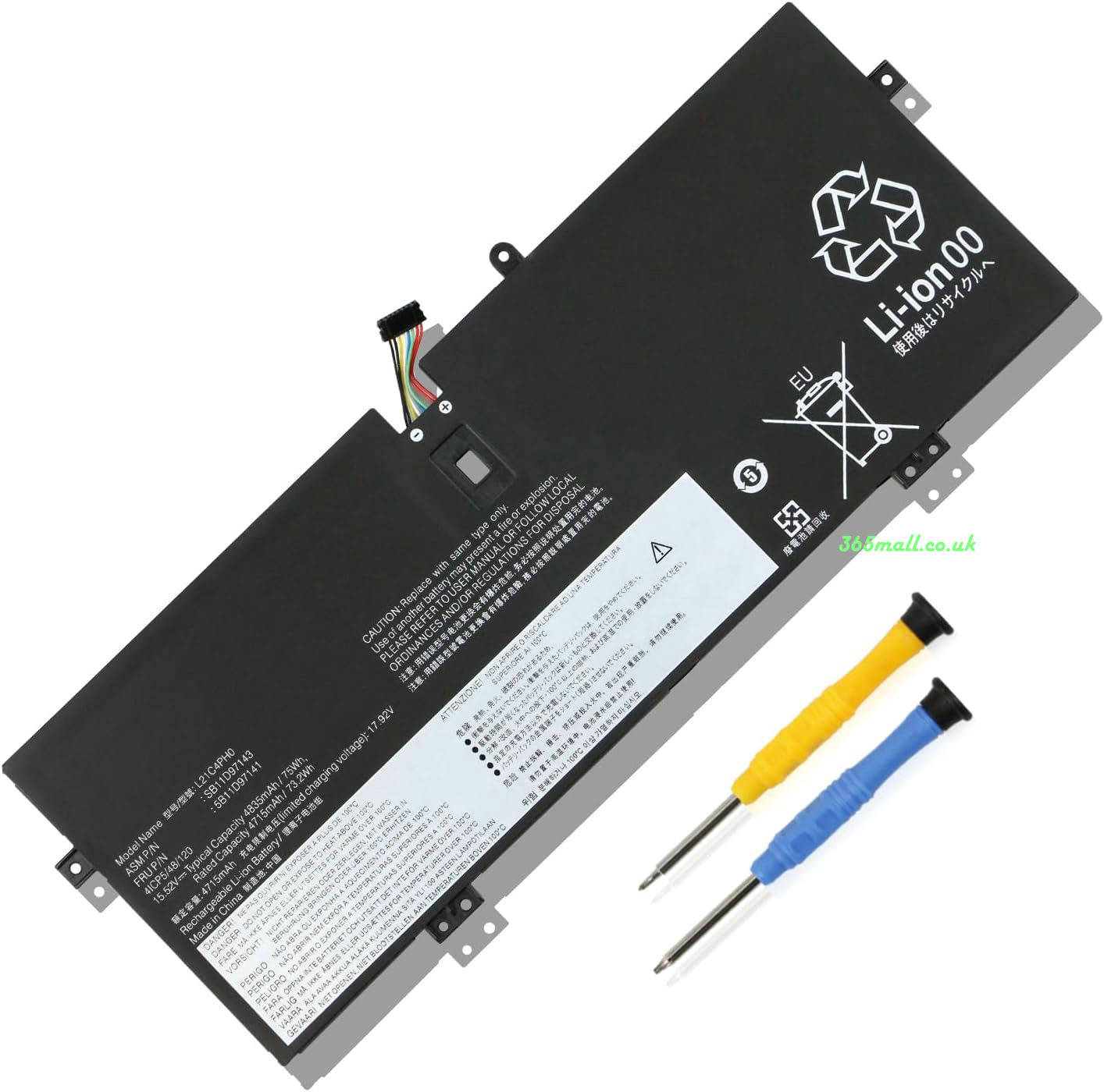 Li-ion Battery for Lenovo L21D4PH0  